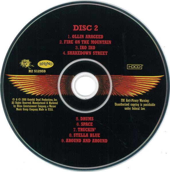 Grateful Dead* : Rocking The Cradle: Egypt 1978 (3xHDCD, Album, Ltd, Bon + DVD-V, Multichannel)