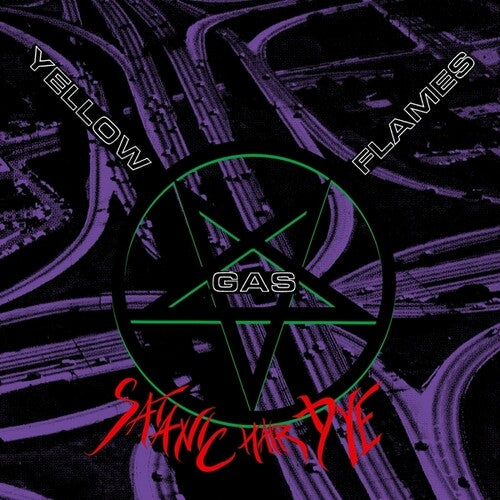 Yellow Gas Flames - Satanic Hair Dye (Vinyl)
