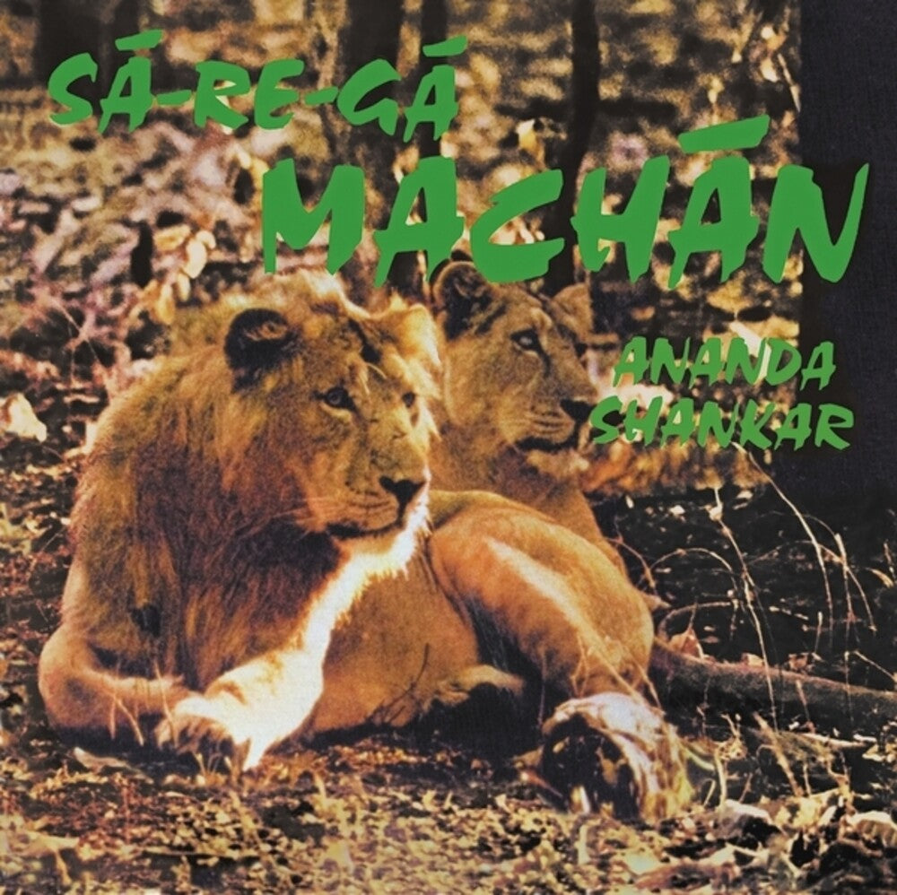 the album cover for Ananda Shankar - Sa-Re-Ga Machan