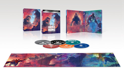 Godzilla / Kong Monsterverse 5-Film Collection (4K Ultra HD)