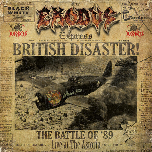 Éxodo - Desastre británico: La batalla del 89 (En directo desde el Astoria) - Oro (Vinilo)