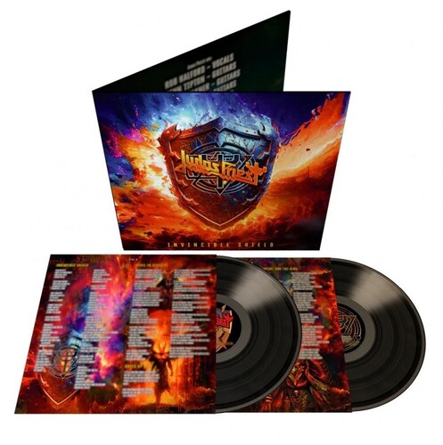 Judas Priest - Invincible Shield - Vinilo negro desplegable de lujo con portada alternativa (vinilo)
