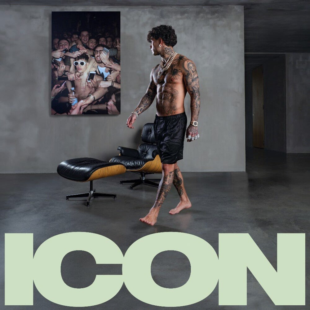 the album cover for Tony Effe - Icon (Ita)