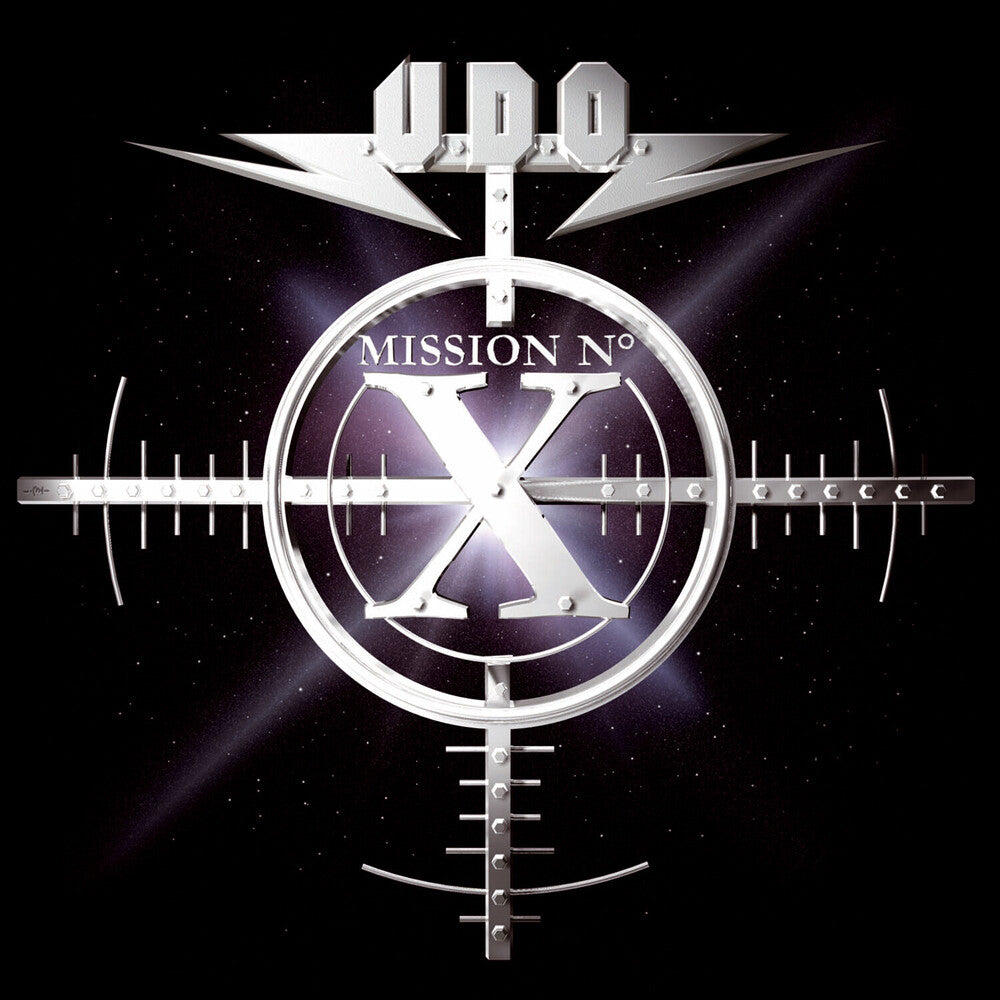 the album cover for U.D.O. - Mission No. X [Colored Vinyl] (Gate) [Limited Edition] (Purp)