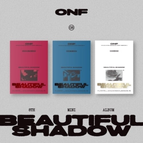 Onf - Beautiful Shadow - Random Cover - incl. 108pg Photobook, Sticker, Polaroid, 2 Photocards + Folded Message Poster (CD)