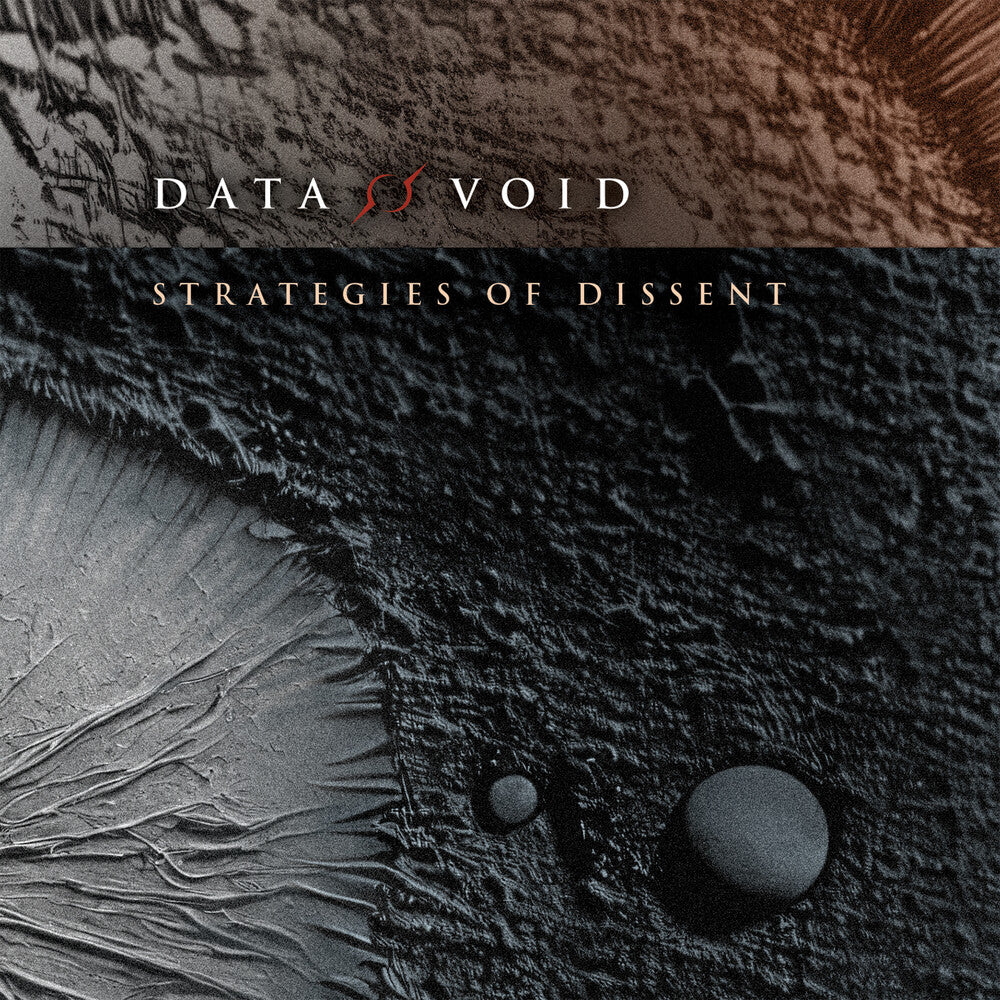 the album cover for Data Void - Strategies Of Dissent