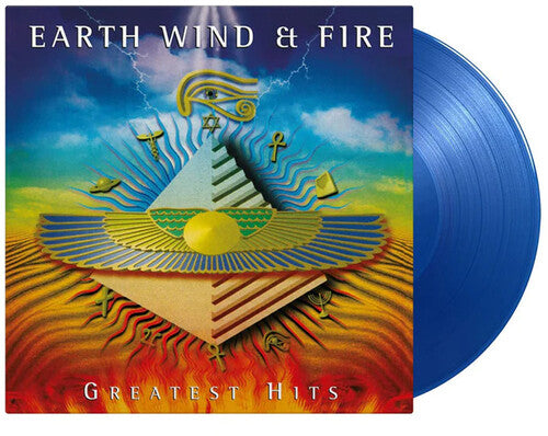 Earth Wind &amp; Fire - Grandes Éxitos - Edición limitada desplegable de vinilo azul translúcido de 180 gramos (vinilo)