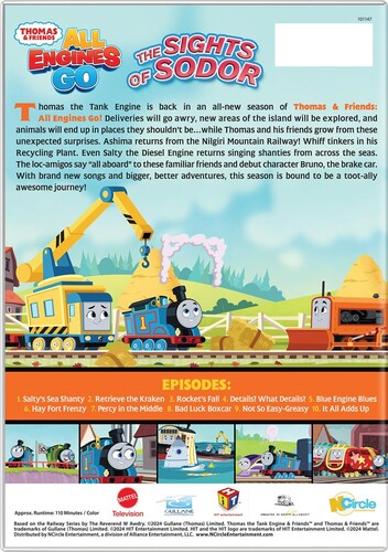 Thomas And Friends: All Engines Go - The Sights of Sodor (DVD)
