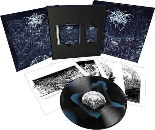 Darkthrone - It Beckons Us All - Caja de edición de lujo, vinilo mármol blanco y negro de 180 g, CD, casete e impresiones artísticas (vinilo)