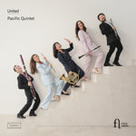 the album cover for Bernstein / Eisler / Pacific Quintet - United