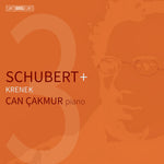 the album cover for Krenek / Schubert / Cakmur - Schubert + Krenek (Hybr)