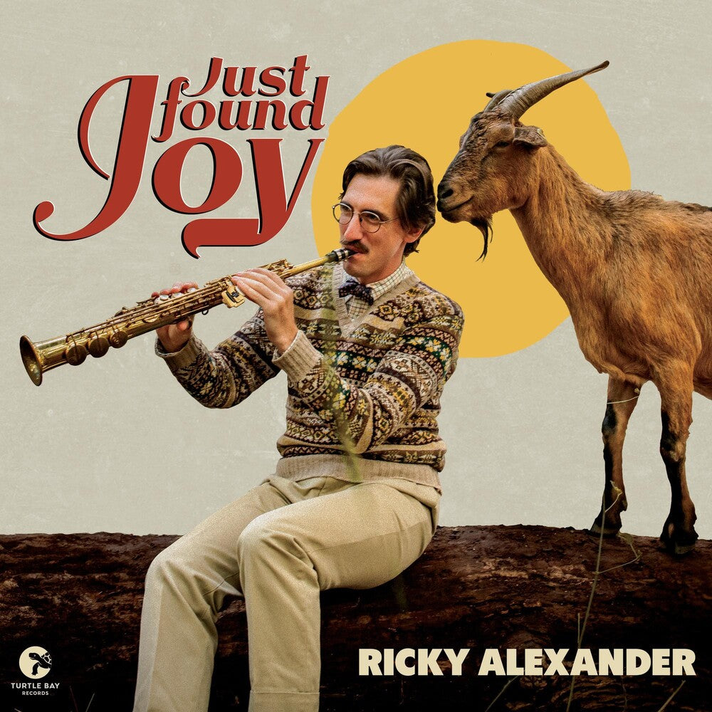 the album cover for Ricky Alexander - Just Found Joy