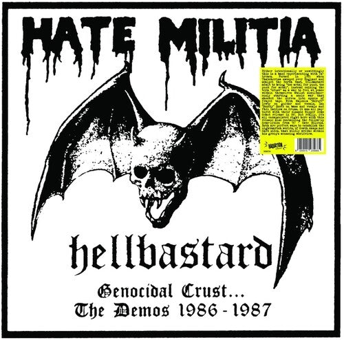 Hellbastard - Genocidal Crust: The Demos 1986-1987 (Vinilo)