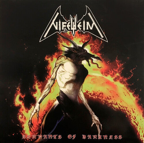 Nifelheim - Sirvientes de la Oscuridad - Vinilo con espirales naranjas y rojas (Vinilo)