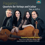 Paganini Ensemble Vienna - Quartets for Strings & Guitar Nos. 11, 6 & 13 (CD)