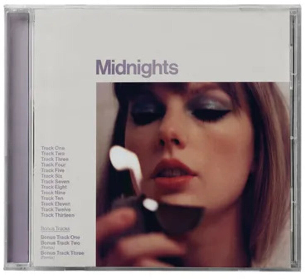 the album cover for Taylor Swift - Midnights: Lavender Edition (Bonus Tracks) [Deluxe]