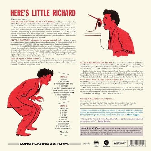 Little Richard - Here's Little Richard - Limited 180-Gram Vinyl with Bonus Tracks (Vinyl)