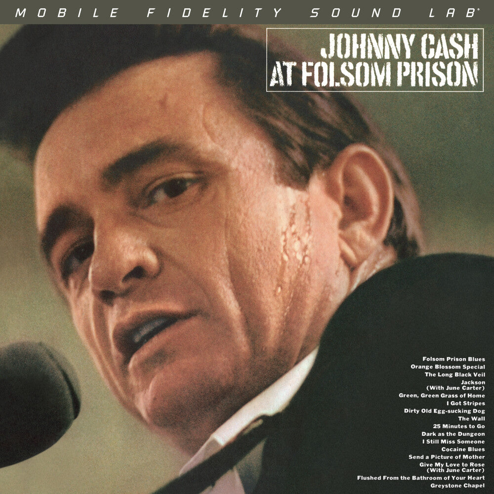 the album cover for Johnny Cash - At Folsom Prison