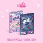 the album cover for Unicode - Hello World : Code J Ep.1 - Random Cover (W/Book)