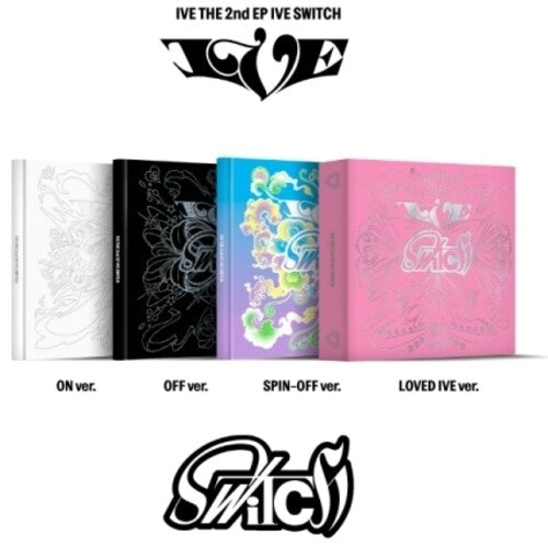 Ive - Ive Switch - Portada aleatoria - Incluye fotolibro de 72 páginas, tarjeta fotográfica y tarjeta de corazón doblada (CD)