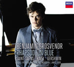 the album cover for Benjamin Grosvenor - Rhapsody In Blue