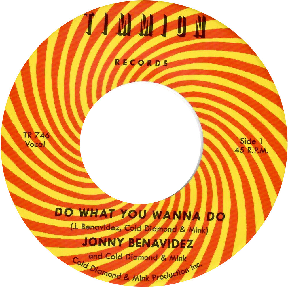 the album cover for Jonny Benavidez/ Cold Diamond & Mink - Do What You Wanna Do