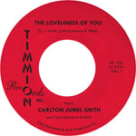 the album cover for Carlton SmithJumel / Cold Diamond & Mink - Loveliness Of You [Colored Vinyl] (Pnk)