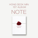 the album cover for Hong Seokmin - Note (Pcrd) (Phob) (Asia)