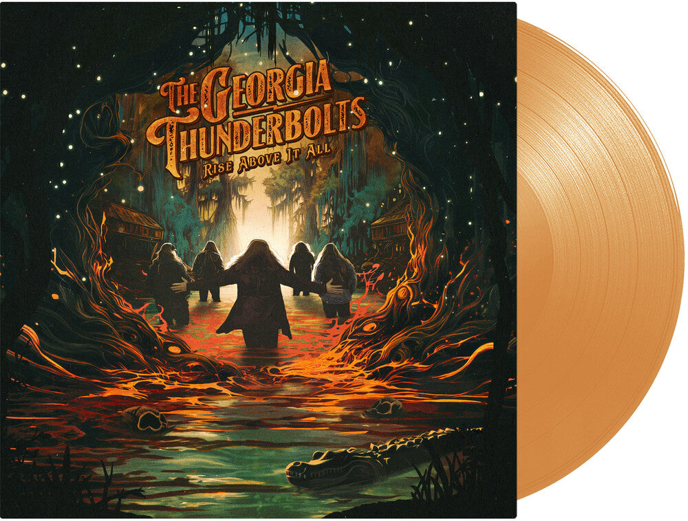 the album cover for Georgia Thunderbolts - Rise Above It All [Colored Vinyl] (Org)