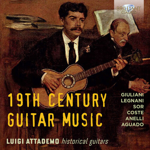Luigi Attademo - 19th Century Guitar Music (CD)