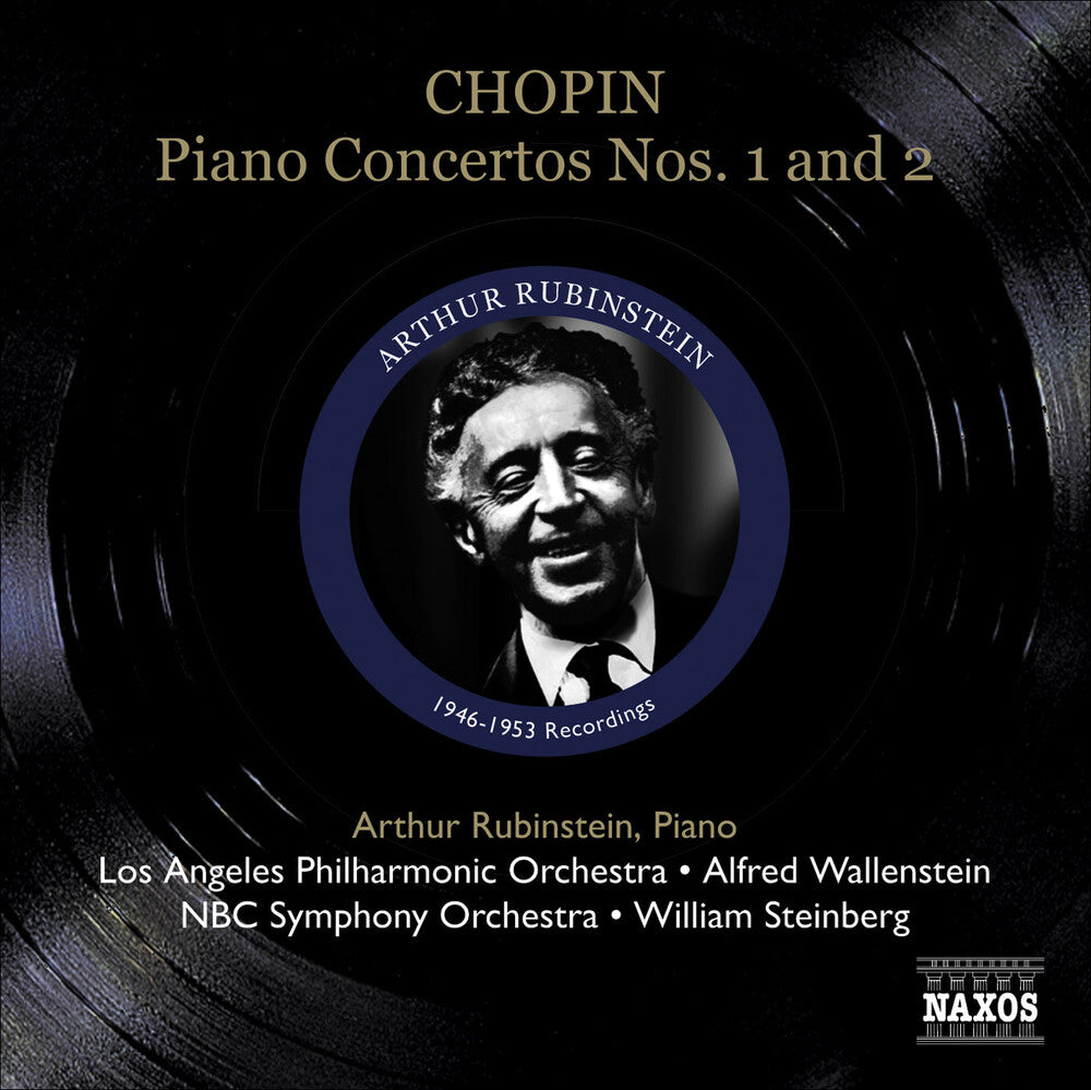 the album cover for Arthur Rubinstein - Chopin: Concertos Pour Pianos