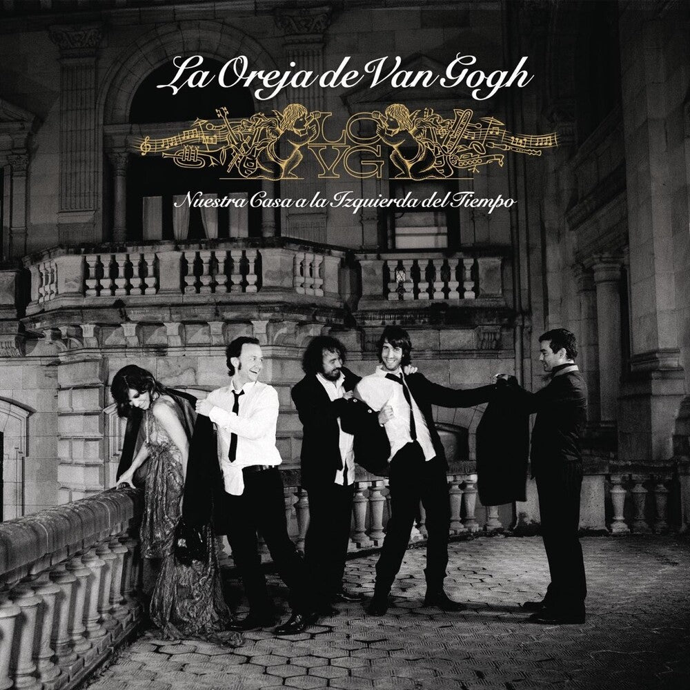 the album cover for Oreja De Van Gogh - Nuestra Casa A La Izquierda Del Tiempo (Ger)