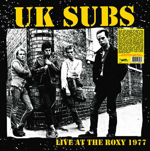 UK Subs - Live At The Roxy - Yellow Colored Vinyl (Vinyl)