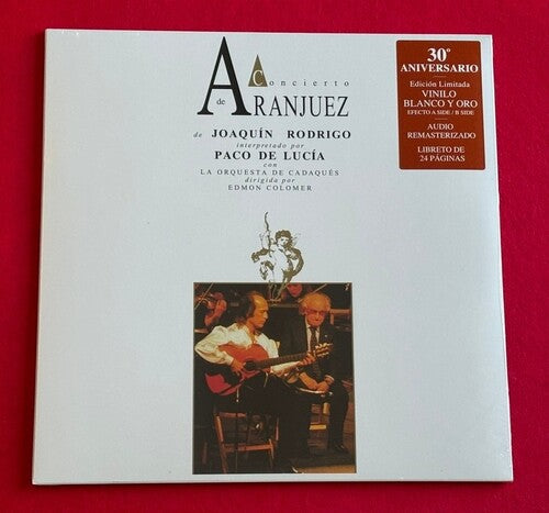 De Lucia, Paco - Concierto De Aranjuez - 30th Anniversary - White & Gold Vinyl (Vinyl)