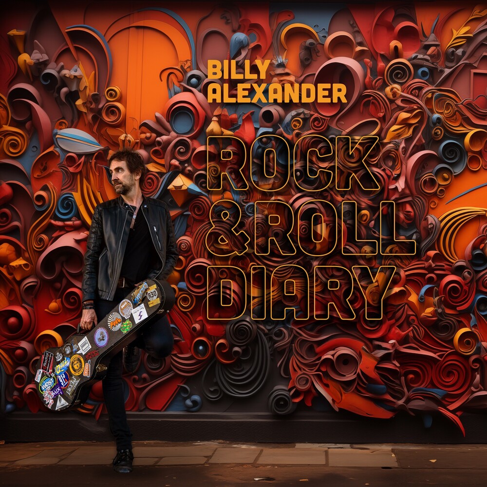 the album cover for Billy Alexander - Rock & Roll Diary [Digipak]