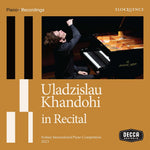 the album cover for Uladzislau Khandohi - Uladzislau Khandohi In Recital (Aus)