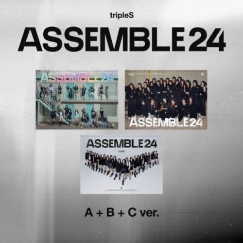 Triples - Assemble24 - Portada aleatoria - Incluye folleto de 70 páginas, objeto de doble clase, foto de identificación, tarjeta visual, pegatina, póster plegado y tarjeta de símbolos (CD)
