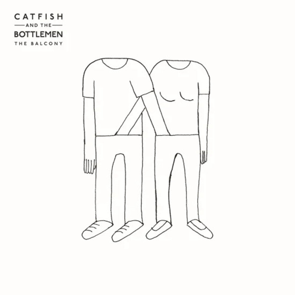 the album cover for Catfish & The Bottlemen - Balcony [Colored Vinyl] [Limited Edition] (Wht) (Ita)