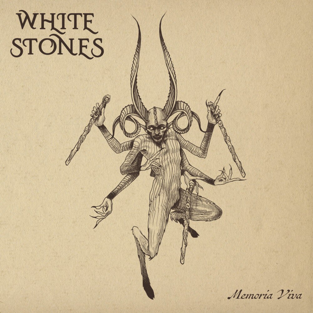 the album cover for White Stones - Memoria Viva [Digipak]