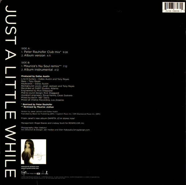 Janet* : Just A Little While(12")