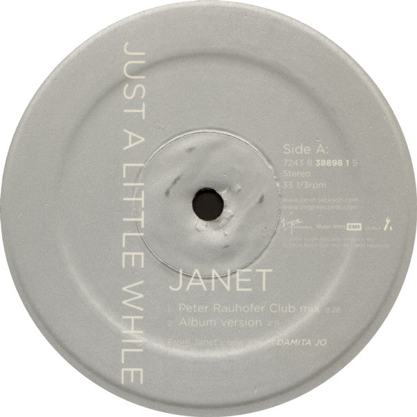 Janet* : Just A Little While(12")
