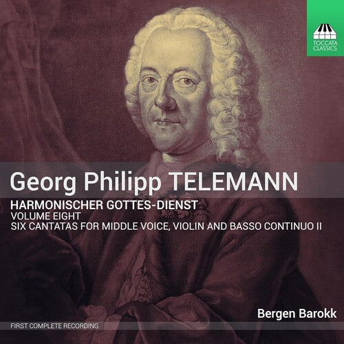 ベルゲン・バロック - テレマン: Harmonischer Gottes-Dienst, Vol. 8. 6つのカンタータ (CD)