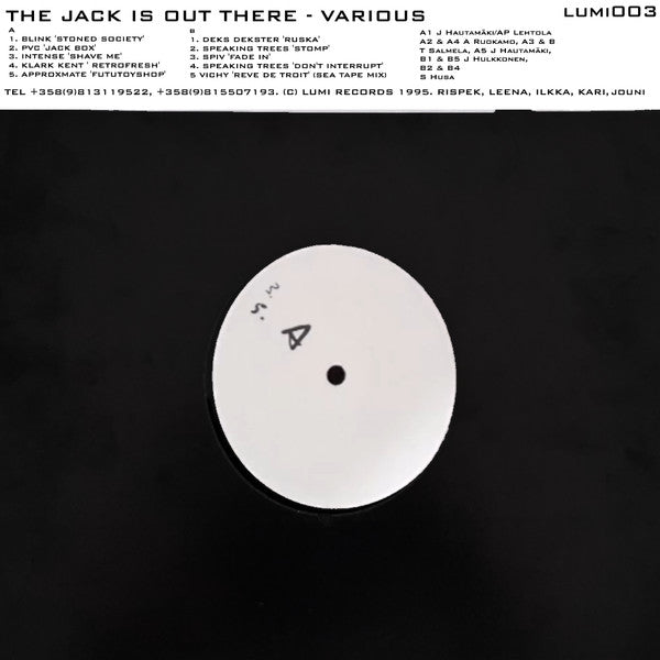 Various : The Jack Is Out There (LP, Comp, W/Lbl)