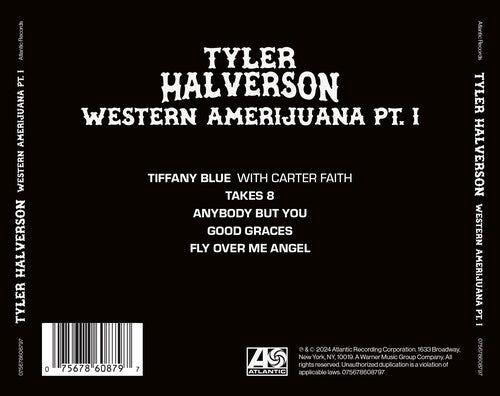 Tyler Halverson - Western Amerijuana (Pt. 1) (CD)