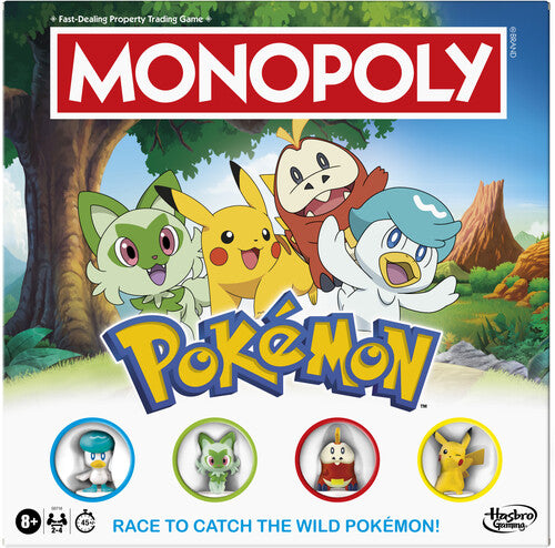 Monopoly: Pokémon Edition - Board Game