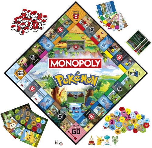Monopoly: Pokémon Edition - Board Game