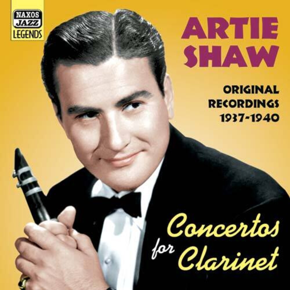 the album cover for Artie Shaw - Concertos For Clarinet [Import]