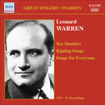 Leonard Warren - Sea Shanties Kipling Songs (CD)