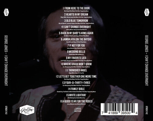George Jones - No puedo cambiar de la noche a la mañana (CD)