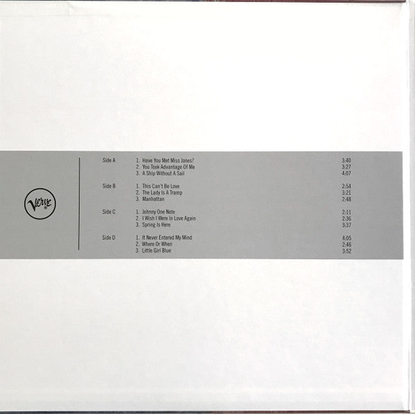 Ella Fitzgerald : Sings The Rodgers And Hart Song Book Volume 1 (2x12", Album, Ltd, Num, RE, 180)